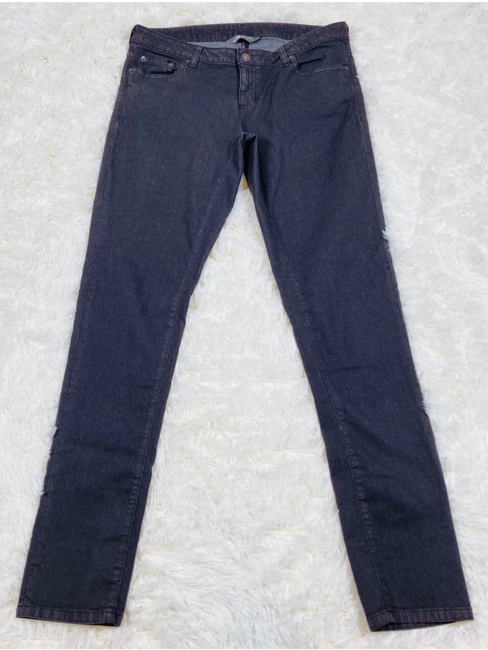 The North Face size 10 Skinny Jeans Dark Gray Womens